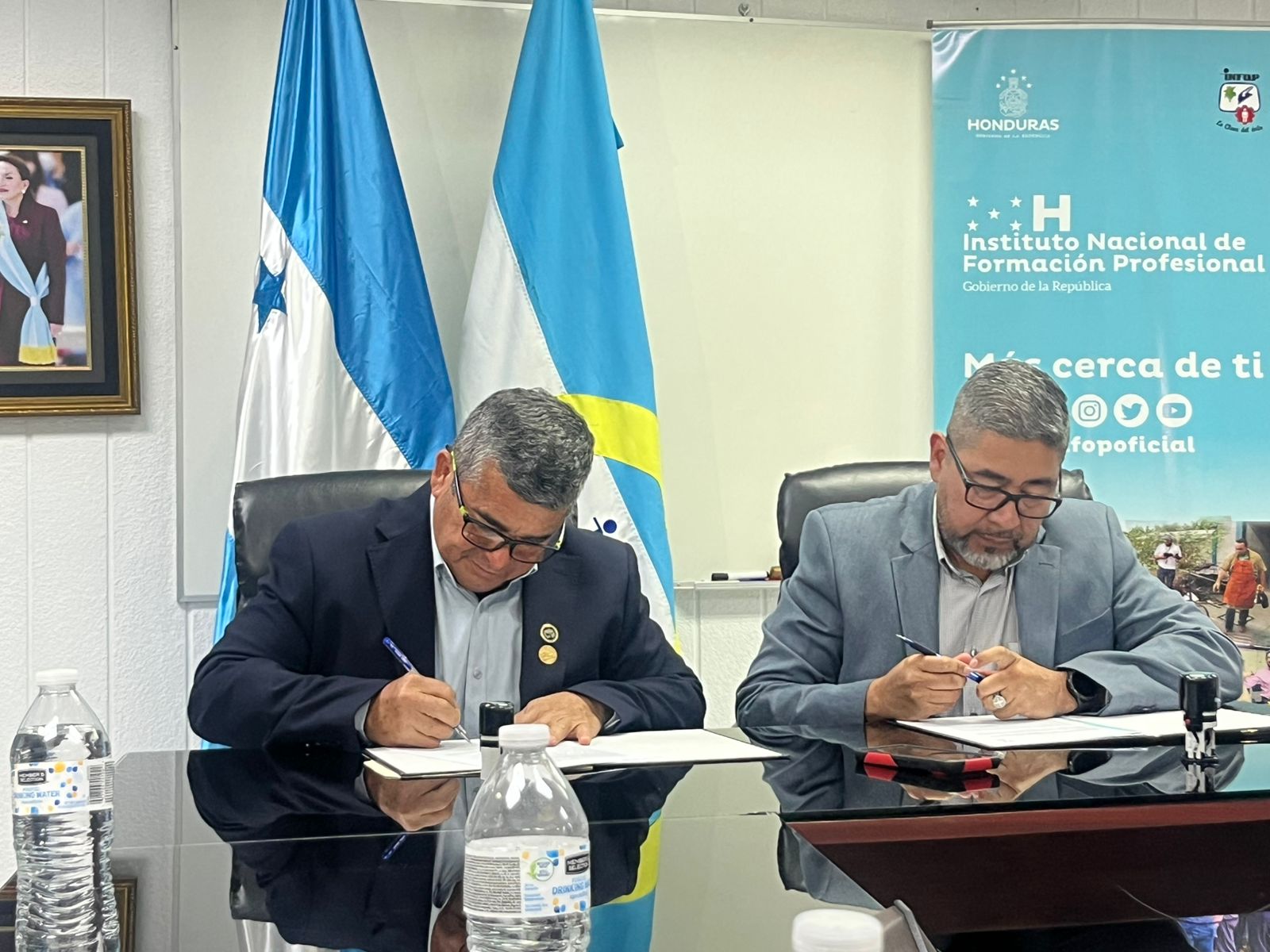 Infop y Fedecamara firman convenio para fortalecer la formación técnica y generar empleo en Honduras Infop y Fedecamara firman convenio para fortalecer la formación técnica y generar empleo en Honduras