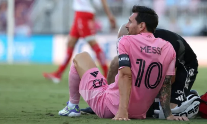 Inter Miami detalla la lesión que sufre Messi y el tiempo que estará fuera de las canchas