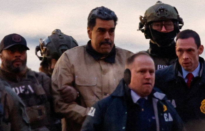 Maduro comparece ante un tribunal de Nueva York tras su captura en Caracas