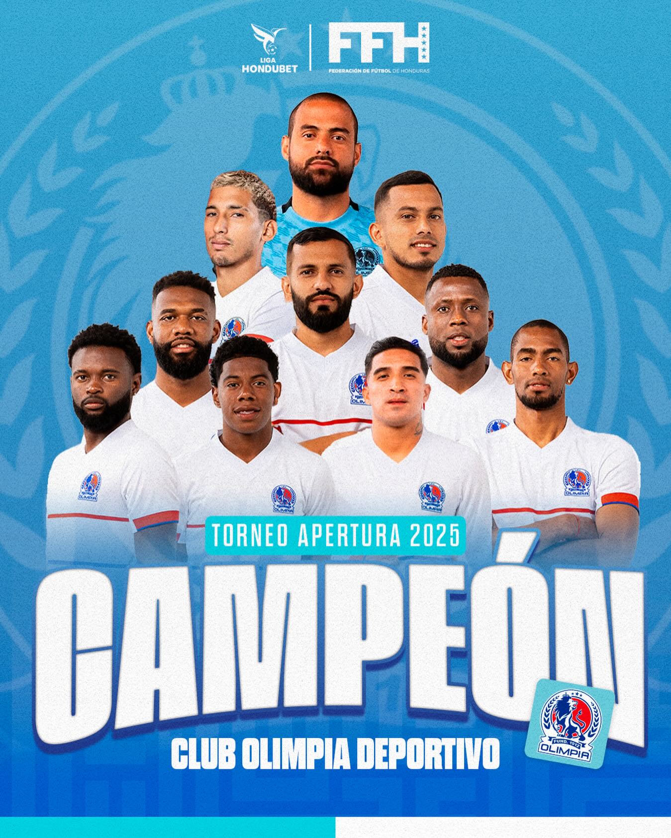 ¡OLIMPIA CAMPEÓN!