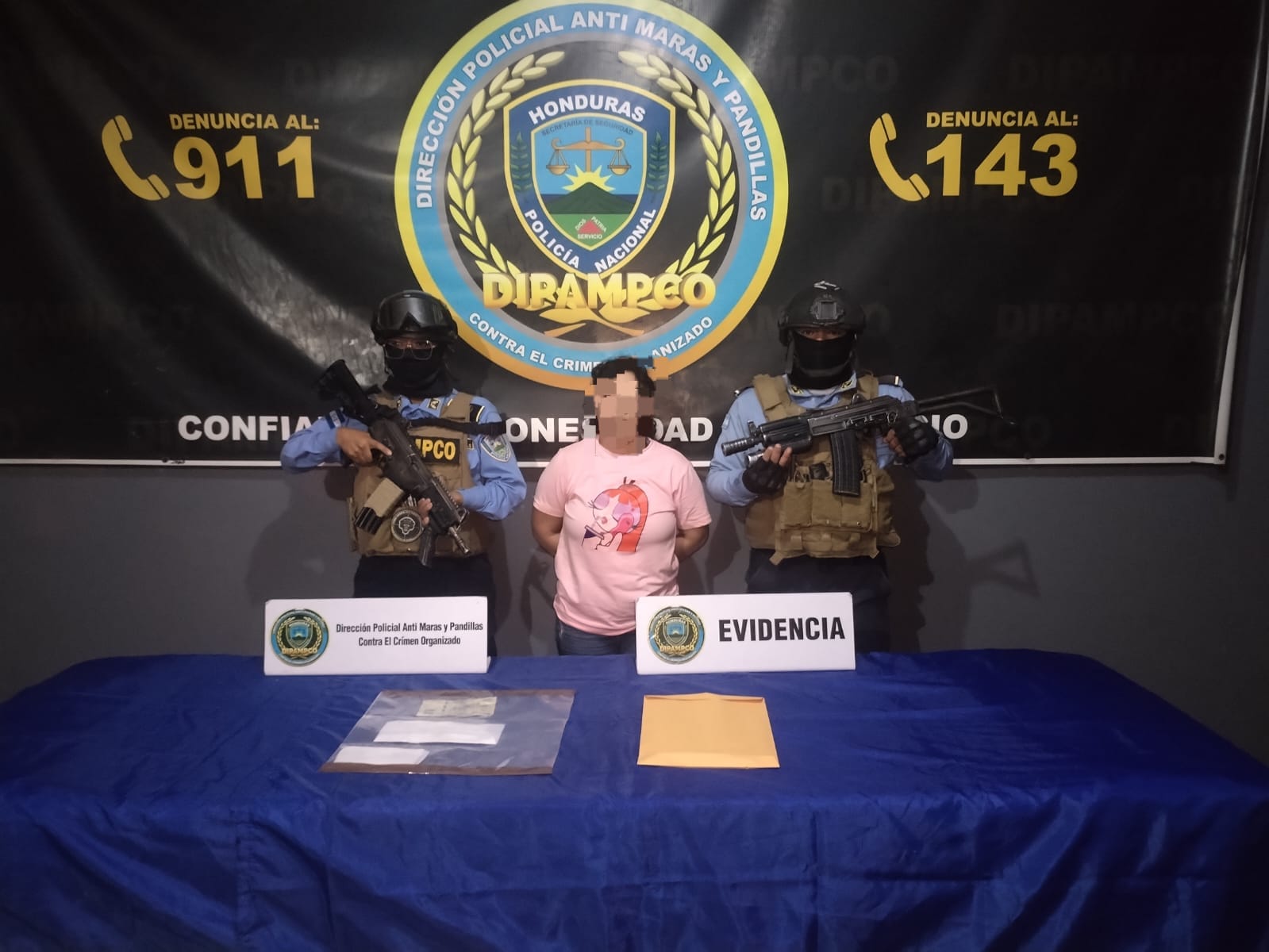 Dictan prisión preventiva a extorsionadora de la pandilla 18 y la envían a «El Pozo»