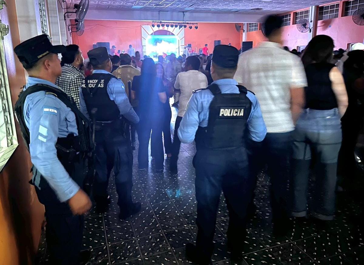 Policía Nacional garantiza la seguridad antes, durante y después de la feria patronal del municipio de San Sebastián, Comayagua