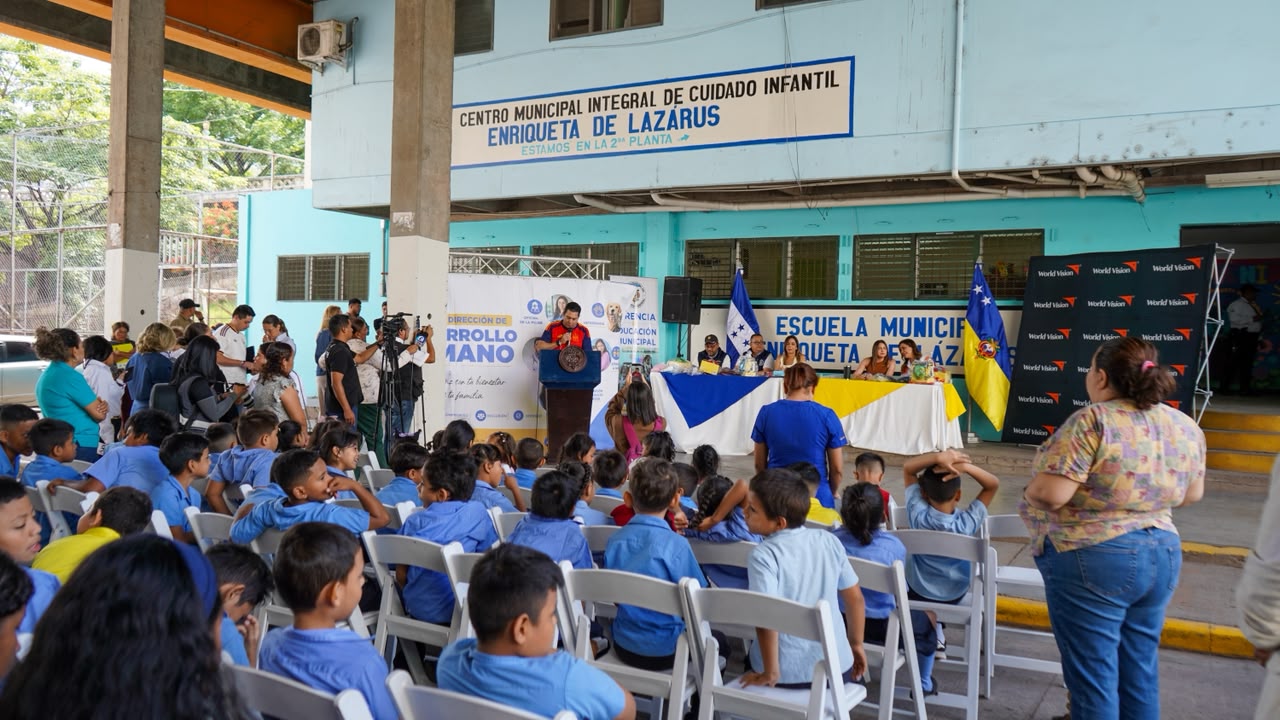 AMDC en alianza con World Vision Honduras y TECHO Honduras fortalece 17 Centros Municipales de Cuidado Infantil en la capital AMDC en alianza con World Vision Honduras y TECHO Honduras fortalece 17 Centros Municipales de Cuidado Infantil en la capital