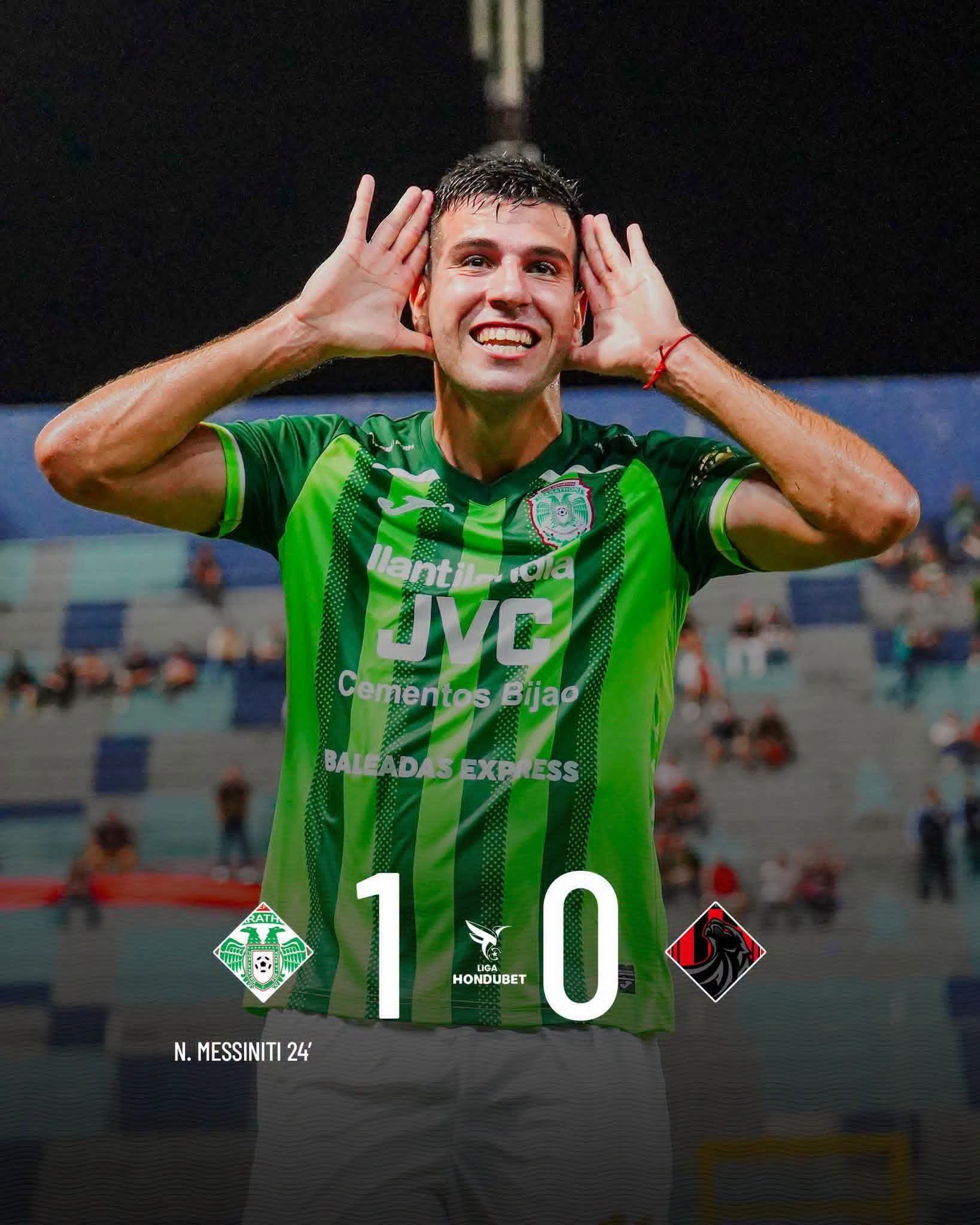 Marathón suma sus primeros tres puntos tras vencer al Independiente Marathón suma sus primeros tres puntos tras vencer al Independiente