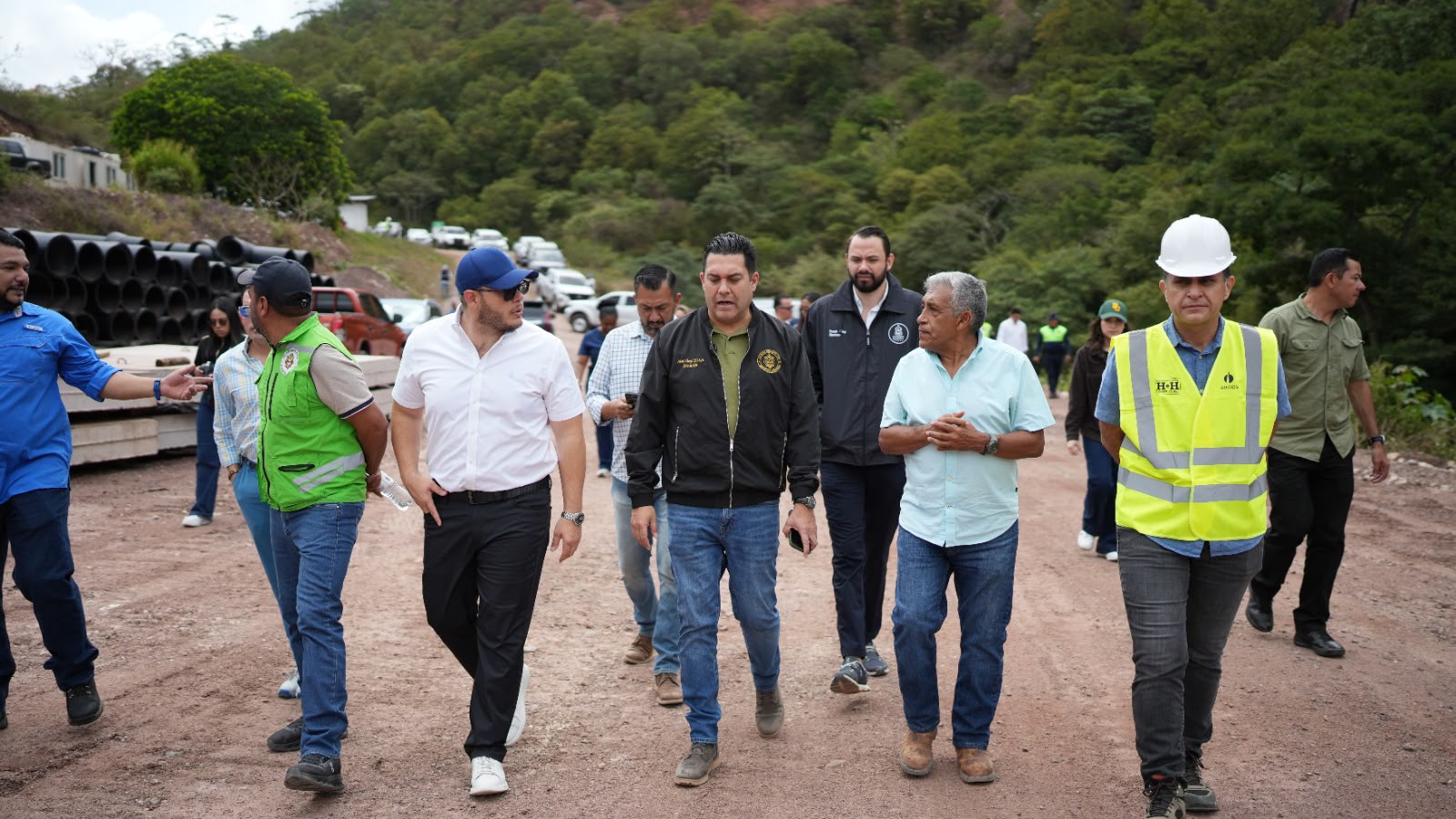 Alcalde Juan Diego Zelaya presenta a diputados avances de la Represa San José