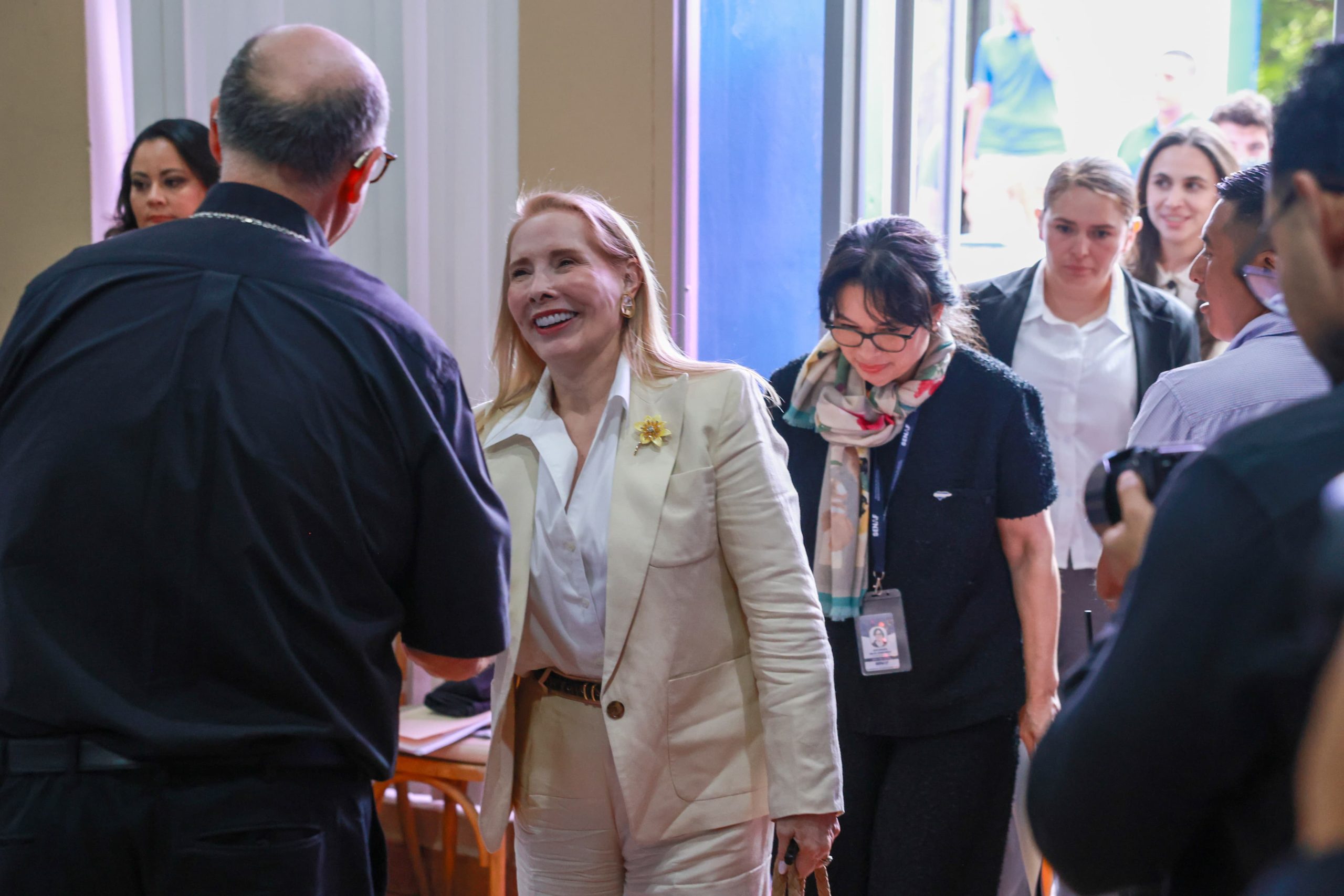 Primera Dama de Honduras, Lissette del Cid de Asfura acompaña reunión del Consejo Nacional del SIGADENAH