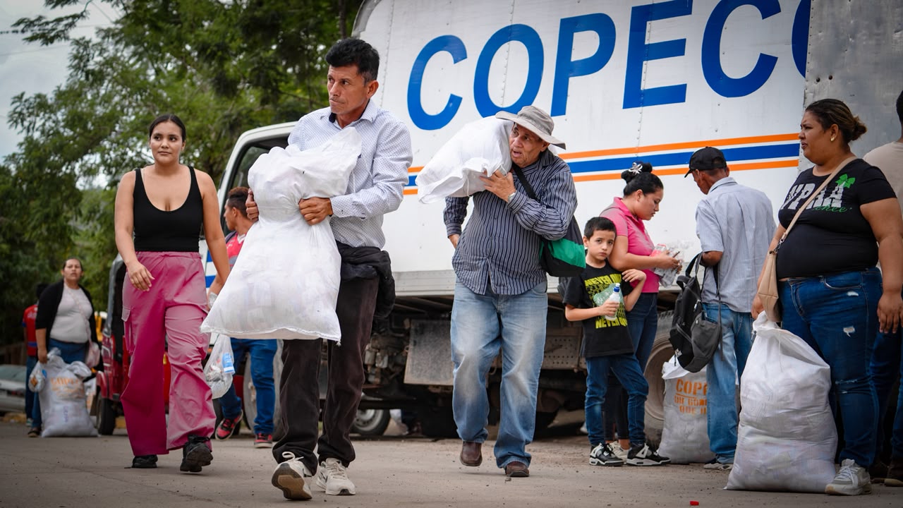 Gobierno del presidente Asfura despliega ayuda humanitaria a familias afectadas por la sequía en municipios en alerta roja