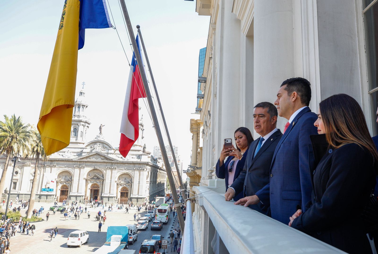 Tegucigalpa y Santiago impulsan nueva alianza en seguridad, orden, tecnología y recuperación de espacios públicos Tegucigalpa y Santiago impulsan nueva alianza en seguridad, orden, tecnología y recuperación de espacios públicos