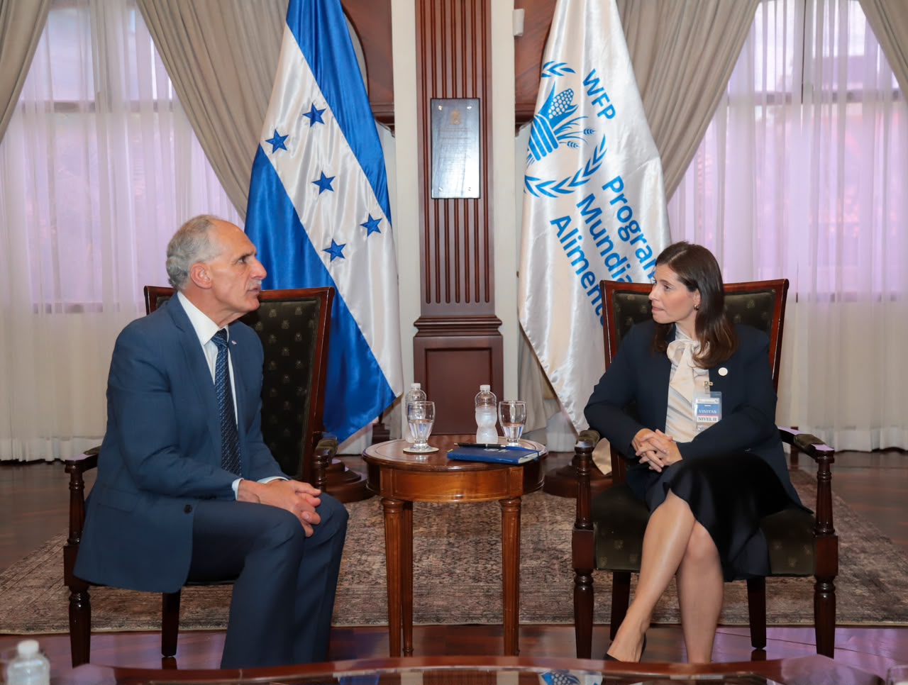 Gobierno del presidente Asfura y el PMA robustecen respuesta conjunta ante los efectos de la sequía en Honduras