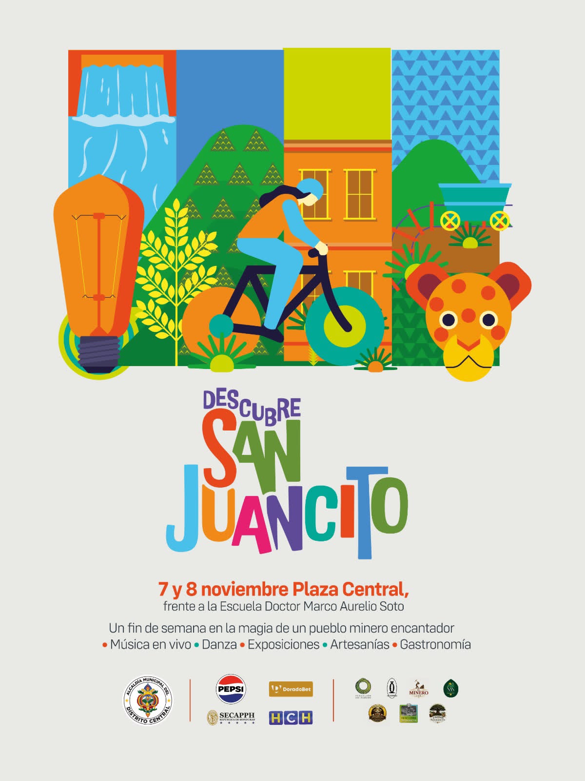 Alcaldía Municipal invita al Festival Cultural “Descubre San Juancito” este 7 y 8 de noviembre